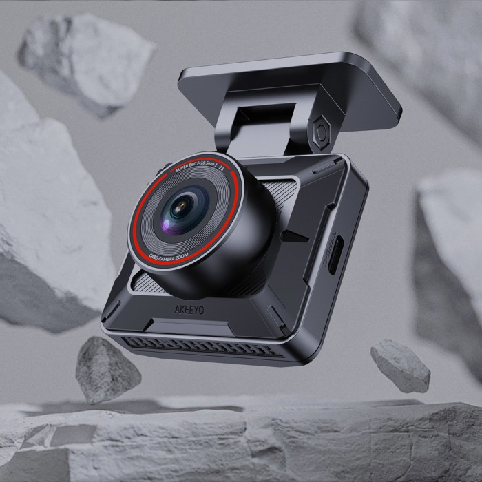 AKEEYO P1 car camera video recorder FullHD 30fps - black