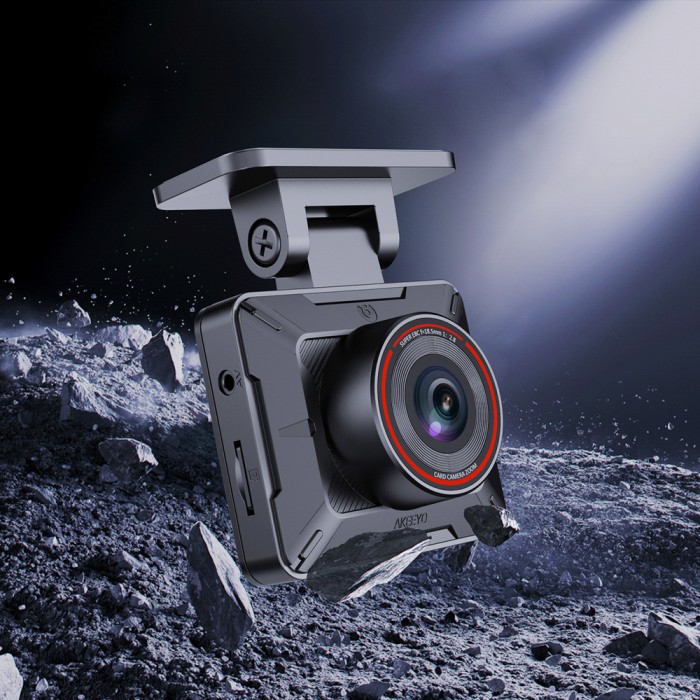 AKEEYO P1 car camera video recorder FullHD 30fps - black