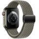 Tech-Protect Nylonmag Strap for Apple Watch 4 / 5 / 6 / 7 / 8 / 9 / SE / Ultra 1 / 2 (42 / 44 / 45 / 49 MM) - Green