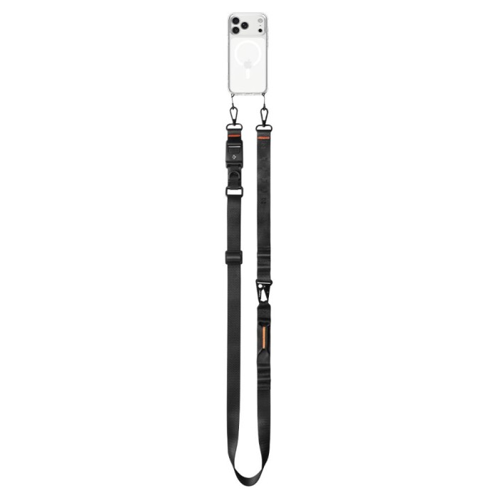 Spigen DA30M Stap Crossbody Phone Lanyard - Black