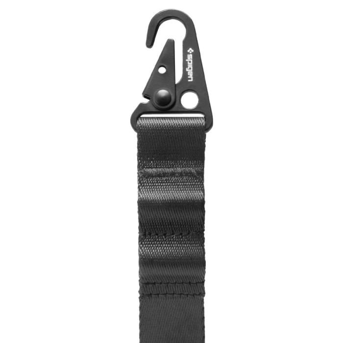 Spigen DA30M Stap Crossbody Phone Lanyard - Black