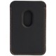 Lamborghini Urus D8 Genuine Leather MagSafe Magnetic Phone Wallet - Black and Red