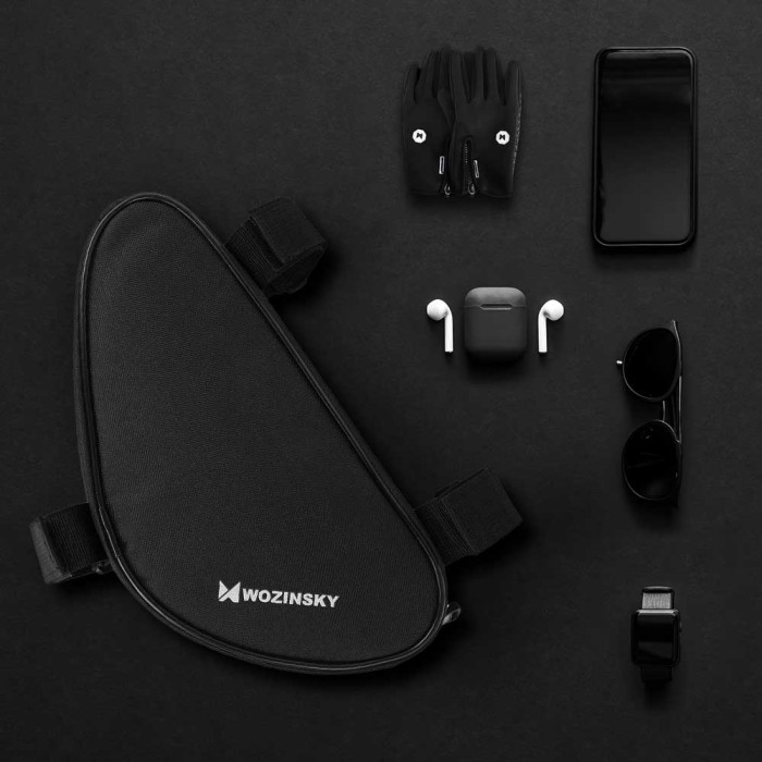 Wozinsky Bicycle Frame Bag 1.5L Black (WBB11BK)