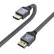 Wozinsky HDMI 2.1 Cable 8K 60 Hz 48 Gbps / 4K 120 Hz / 2K 144 Hz 1 m Silver (WHDMI-10)