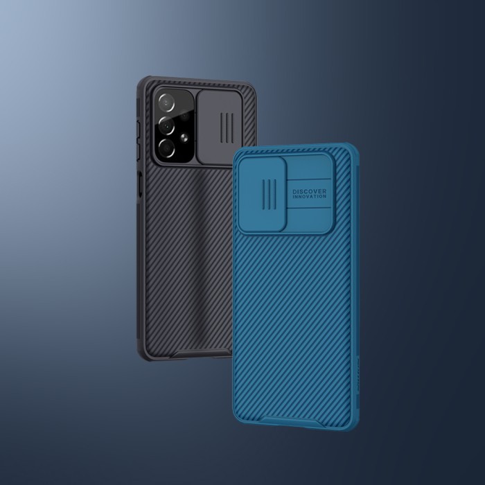 Nillkin CamShield Pro Case Armored Case Cover Camera Protector for Samsung Galaxy A73 Black