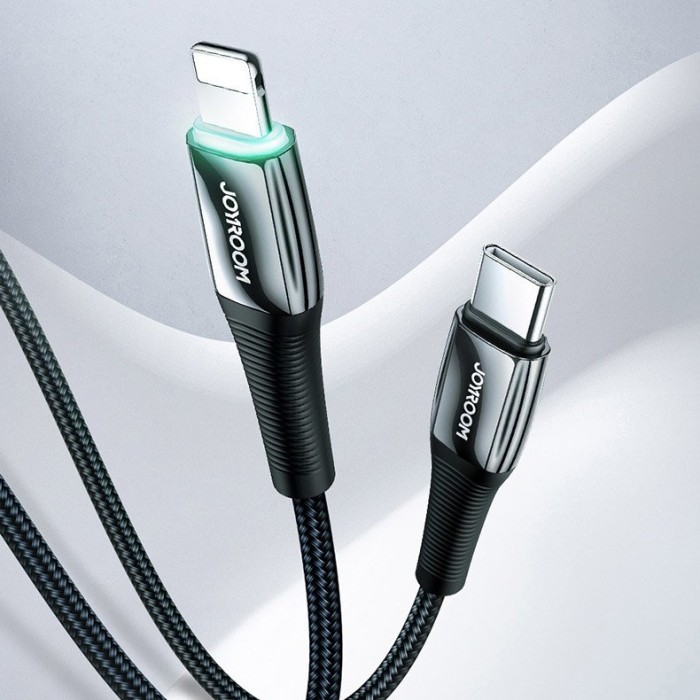 Joyroom S-1224K2 USB-C / Lightning PD cable 20W 2.4A 1.2m - red