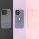 Kingxbar Plain Series case cover for iPhone 13 Pro silicone case purple