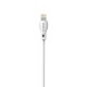 Dudao cable USB / Lightning cable 2.4A 1m white (L4L 1m white)