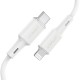 Acefast cable MFI USB Type C - Lightning 1.2m, 30W, 3A black (C2-01 black)