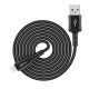 Acefast MFI USB - Lightning cable 1.8m, 2.4A black (C4-02 A Black)