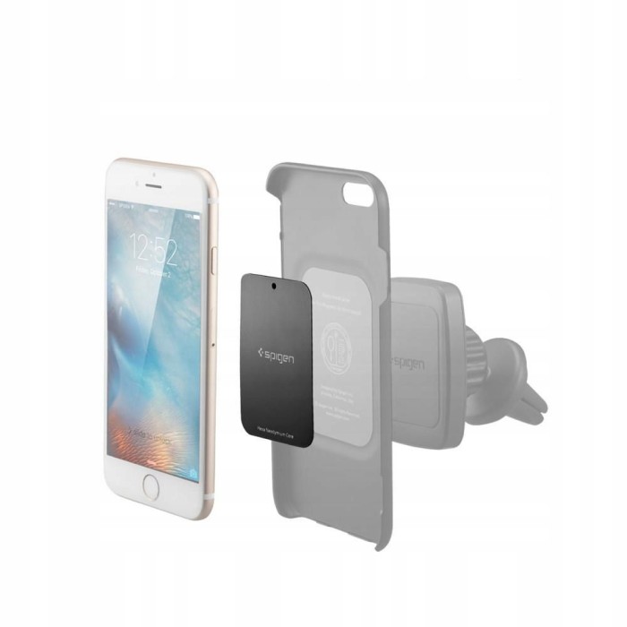 Spigen MP-4P magnetic plates for car - black
