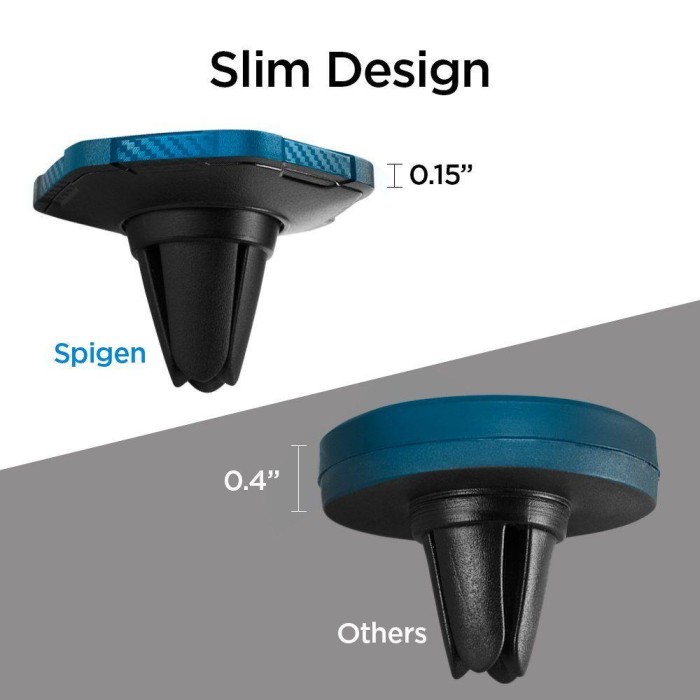 Spigen QS11 Magnetic Car Air Vent Phone Holder - Black