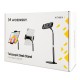 Wozinsky Tablet and Phone Desk Stand Black (WTHBK4)