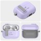 Tech-Protect Slim Hook Case with Carabiner for Apple AirPods Pro 1 / 2 - Purple