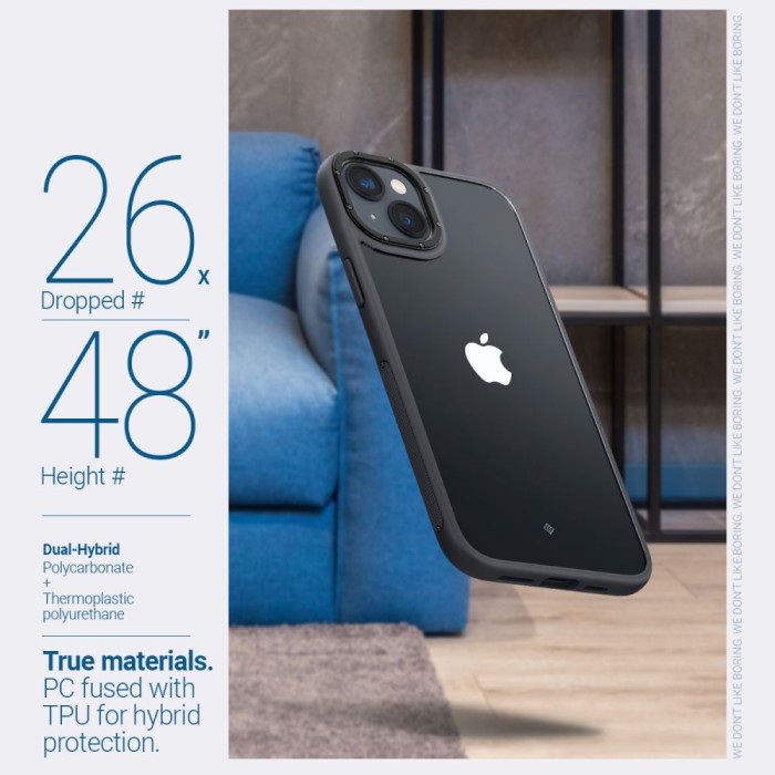 Caseology Skyfall iPhone 14 Plus Case - Matte Black