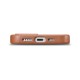 iCarer Case Leather Case Cover for iPhone 14 Plus Brown (MagSafe Compatible)