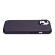 iCarer Case Leather Cover Case for iPhone 14 Plus Dark Purple (MagSafe Compatible)