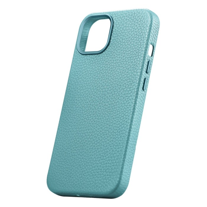 iCarer Litchi Premium Leather Case iPhone 14 Plus Magnetic Leather Case with MagSafe Green (WMI14220711-GN)