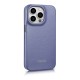 iCarer CE Premium Leather Folio Case iPhone 14 Pro Max Magnetic Flip Leather Folio Case MagSafe Light Purple (WMI14220716-LP)