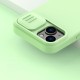 Nillkin CamShield Magnetic Silicone Case iPhone 14 Plus Magnetic MagSafe Cover with Camera Protector Blue