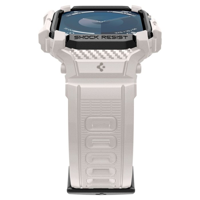 Spigen Rugged Armor ”Pro” Strap for Apple Watch 10 (46MM) - Beige
