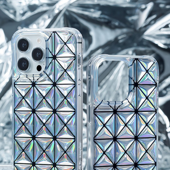 Kingxbar Miya Series case for iPhone 14 Plus cover back cover laser color