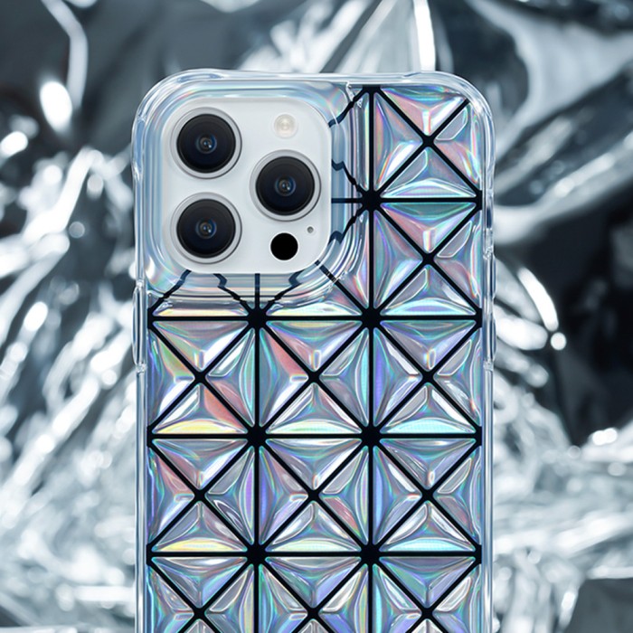 Kingxbar Miya Series case for iPhone 14 Plus cover back cover laser color