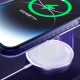 Kingxbar PQY Ice Crystal Series magnetic case for iPhone 14 Plus MagSafe silver