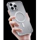 Kingxbar PQY Go Out Series magnetic case for iPhone 14 Plus MagSafe laser color