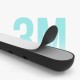 Ugreen LP114 self-adhesive cable organizer for 7 cables - black
