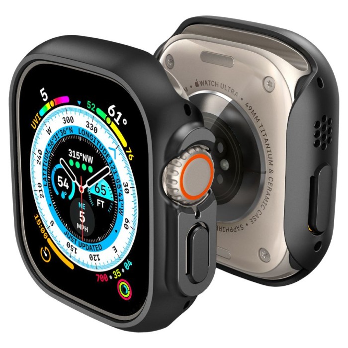 Spigen Thin Fit Case for Apple Watch Ultra (49mm) - Black