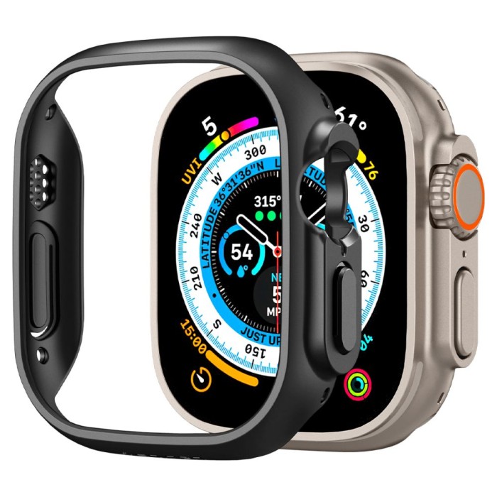 Spigen Thin Fit Case for Apple Watch Ultra (49mm) - Black