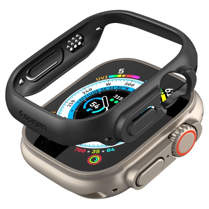 Spigen Thin Fit Case for Apple Watch Ultra (49mm) - Black