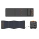 Choetech SC008-V2 solar charger foldable 120W 1x USB-C 1x USB-A - black
