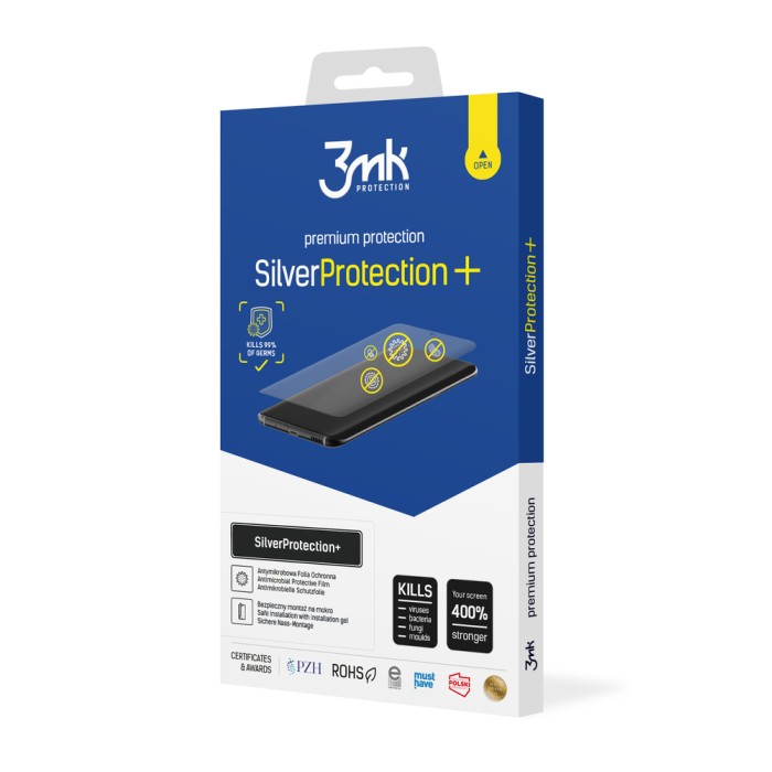 3mk Silver Protection+ Antibacterial Screen Protector for iPhone 14 Pro / iPhone 14 Gamers