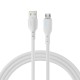 Joyroom Premium Series A13 USB-A / micro USB 2.4A 2m Cable - White