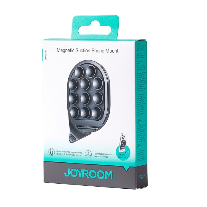 Joyroom JR-ZS418 Smartphone Holder with Stand and Suction Cups with MagSafe - Black