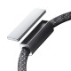 Joyroom S-A50 Unlimited Series 3A USB-A - Lightning Cable with Magnetic Organizer 1.2m - Gray