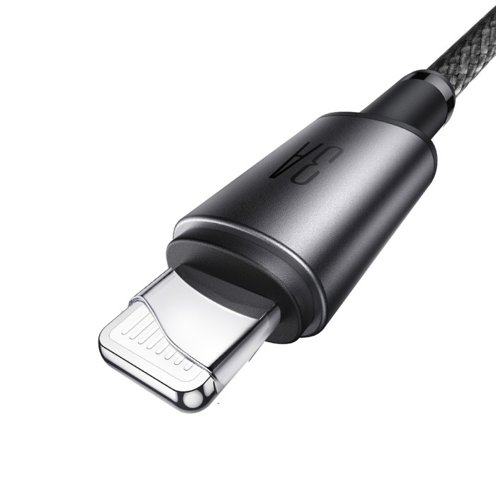 Joyroom S-A50 Unlimited Series 3A USB-A - Lightning Cable with Magnetic Organizer 1.2m - Gray