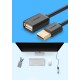 Ugreen cable adapter USB (female) - USB (male) 2m black (10316)