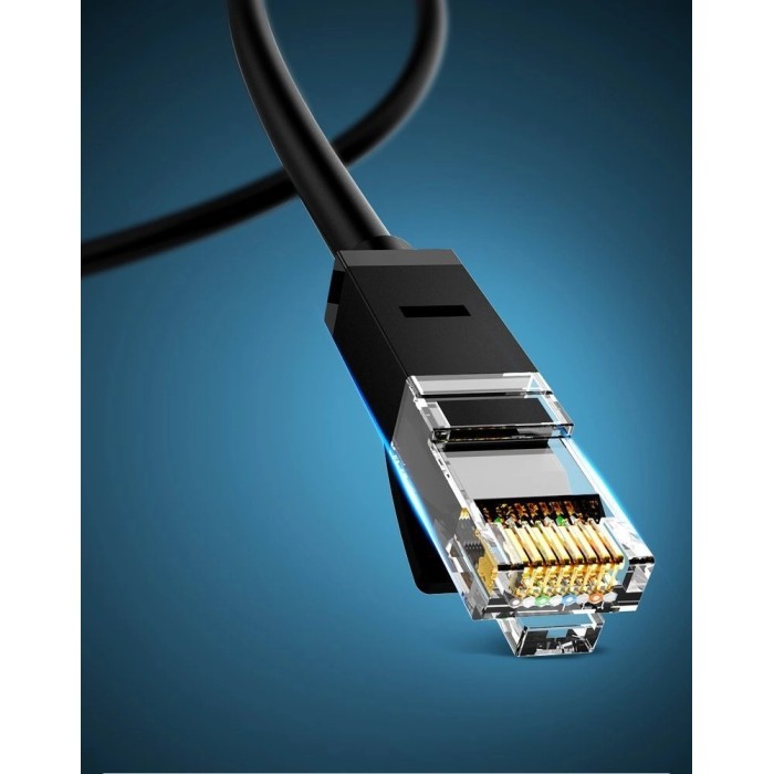 Ugreen cable internet network cable Ethernet patchcord RJ45 Cat 6 UTP 1000Mbps 2m black (20160)