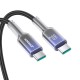 Joyroom S-A42 Crystal-Clear Series 60W USB-C - USB-C cable 1.2m - black