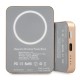 Guess Inductive Power Bank 5W GUPBMSVSLG 3000mAh gold/gold MagSafe