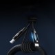 Wozinsky WUCLC1 Lightning - USB-C cable 36W 480Mb/s 1m - black