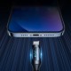 Wozinsky WUCLC1 Lightning - USB-C cable 36W 480Mb/s 1m - black