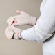 Women's/children's winter phone gloves - white