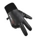 Men's insulated, anti-slip telephone gloves - black