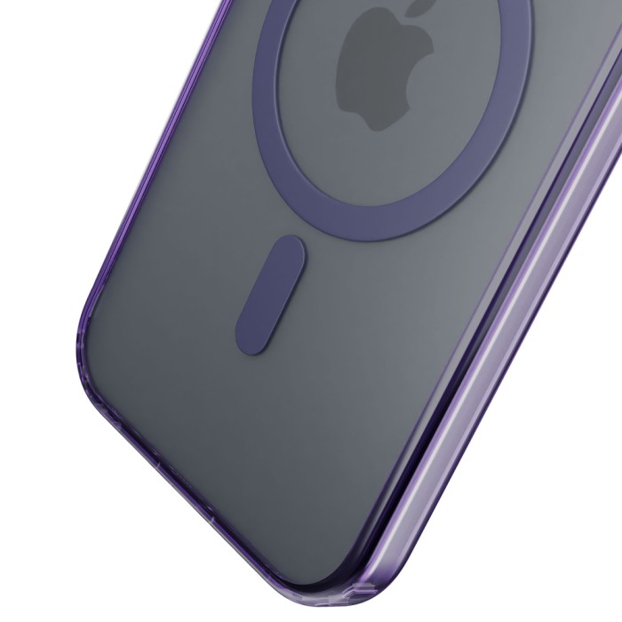 3mk Frosty MagCase Purple Case for Apple iPhone 15 - purple