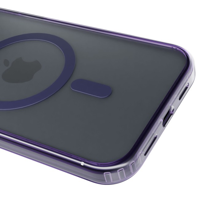 3mk Frosty MagCase Purple Case for Apple iPhone 16 Pro - purple