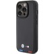 BMW BMHCP15L22PTDK iPhone 15 Pro 6.1" black/black Leather Stamp Tricolor